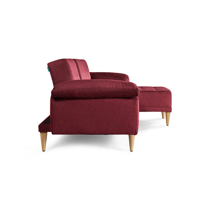 Sala Modular Chica Brunello Rojo