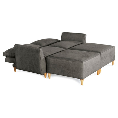 Sala modular Morelli de 4 modulos Color Oxford