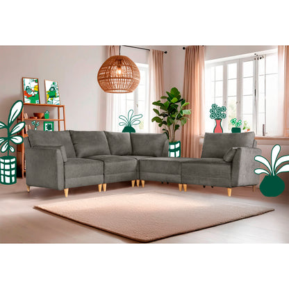 Sala modular Everyn de 5 modulos Color Oxford