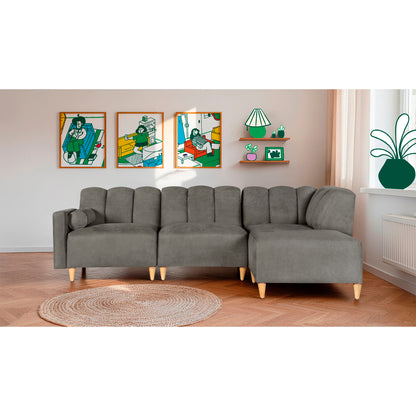 Sala Modular Kieran de 4 modulos Color Oxford