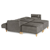 Sala Modular Kieran de 5 modulos Color Oxford