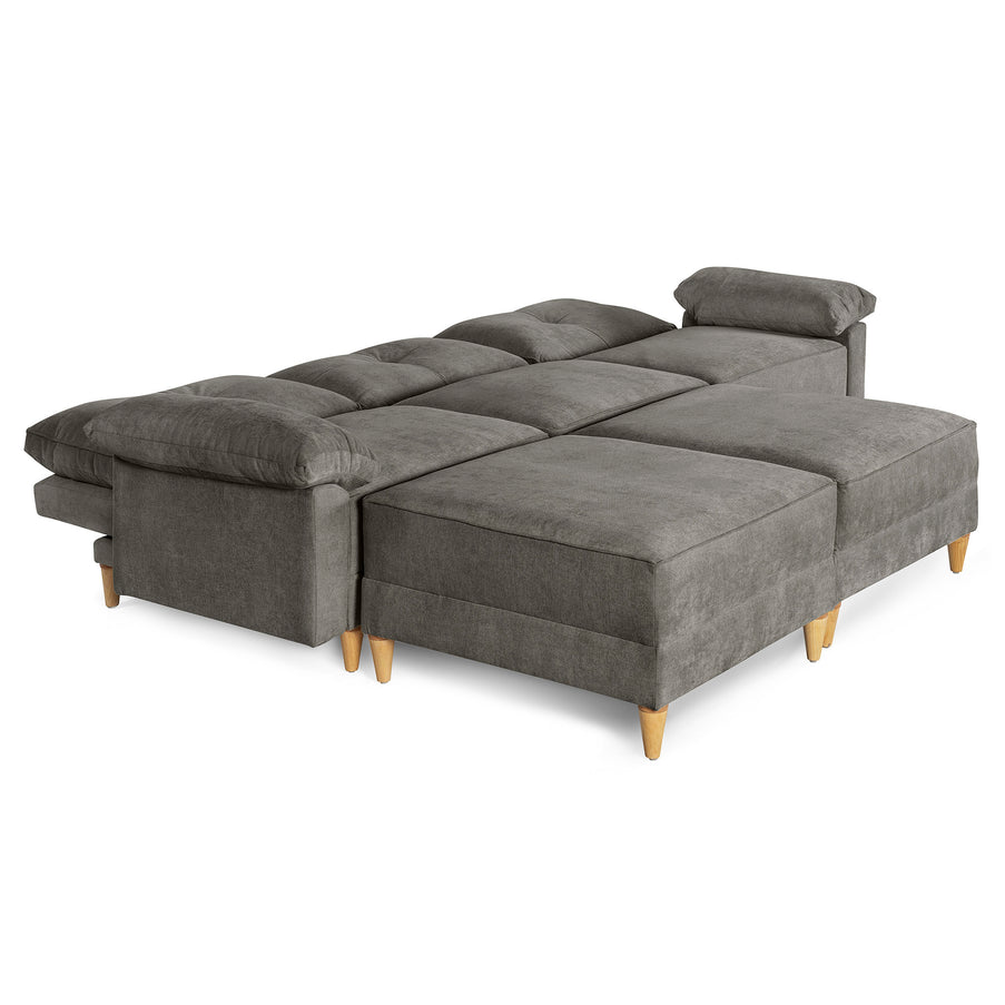 Sala Modular Maristella de 5 modulos Color Oxford