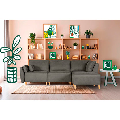 Sala modular Morelli de 4 modulos Color Oxford