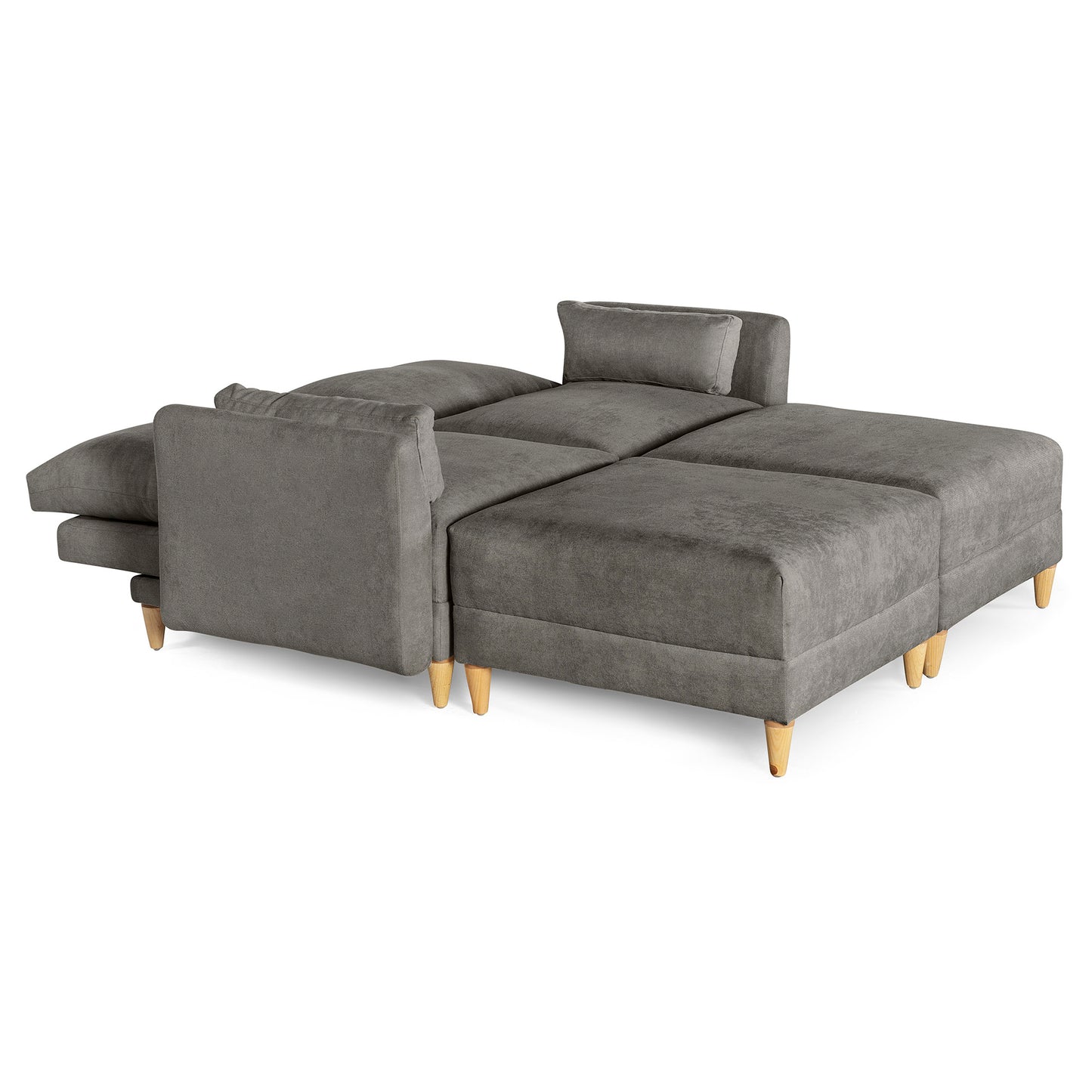 Sala modular Everyn 4 modulos Color Oxford