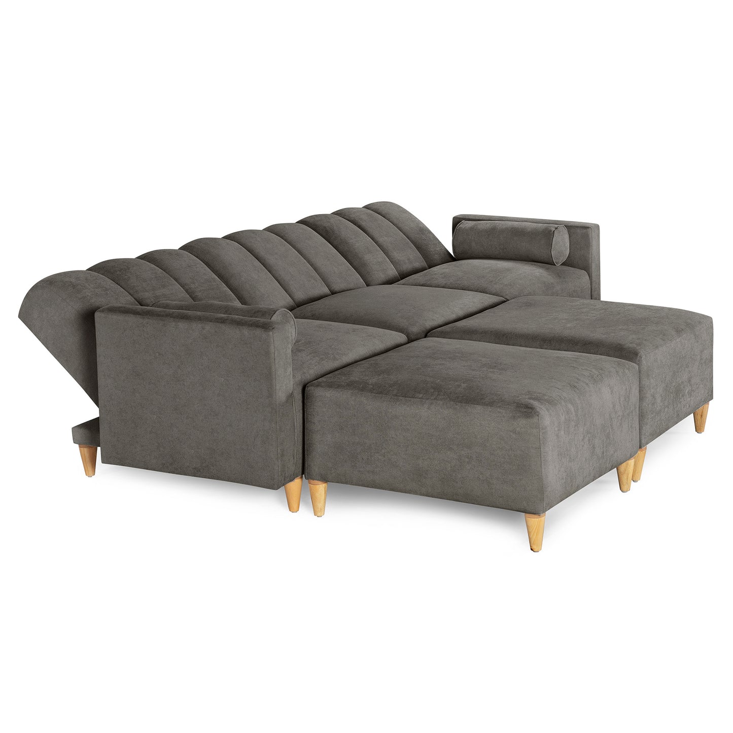 Sala Modular Kieran de 5 modulos Color Oxford