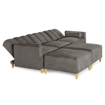 Sala Modular Kieran de 5 modulos Color Oxford