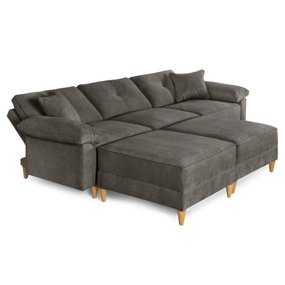 Sala Modular Maristella de 5 modulos Color Oxford