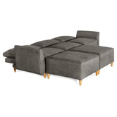 Sala De 5 Modulos Makora Morelli Memory Foam Oxford Chenil Respaldo Reclinable De 3 Posiciones