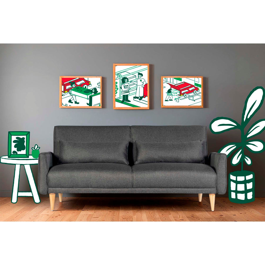 Sofá Cama Anicka Color Oxford