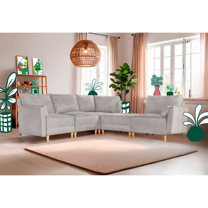 Sala modular Everyn de 5 modulos Color Grey