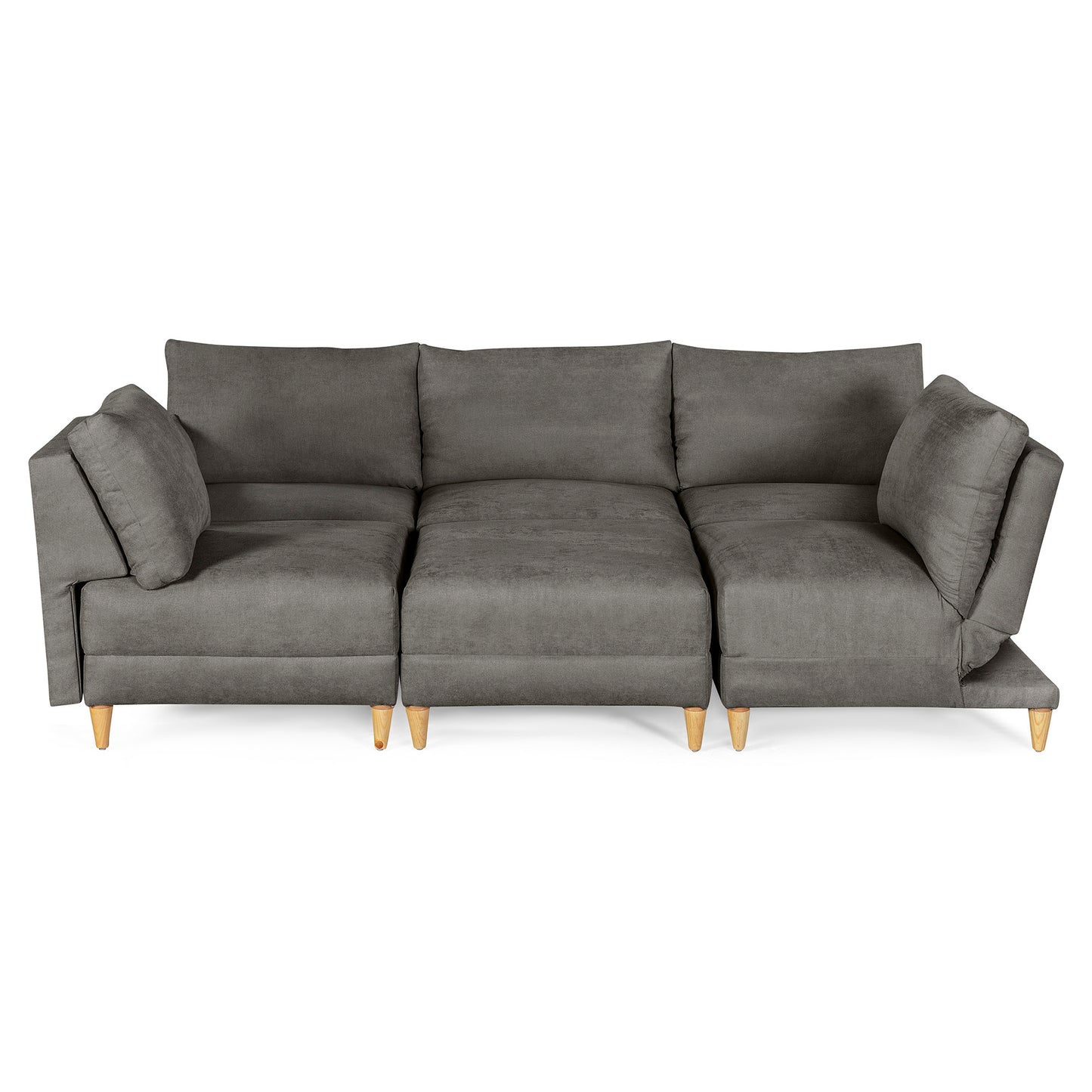 Sala modular Everyn de 6 modulos Color Oxford