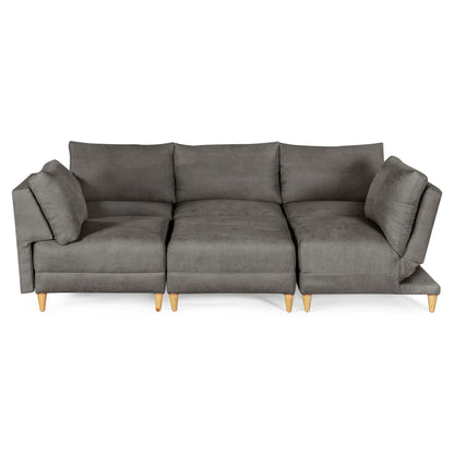 Sala modular Everyn de 6 modulos Color Oxford