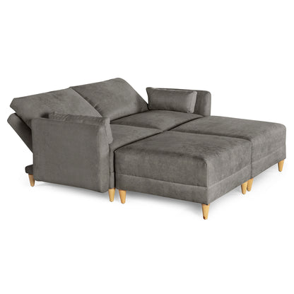 Sala modular Everyn 4 modulos Color Oxford