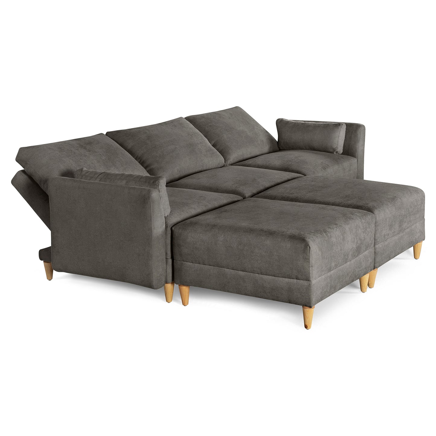 Sala modular Everyn de 5 modulos Color Oxford