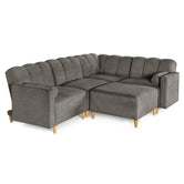 Sala Modular Kieran de 5 modulos Color Oxford