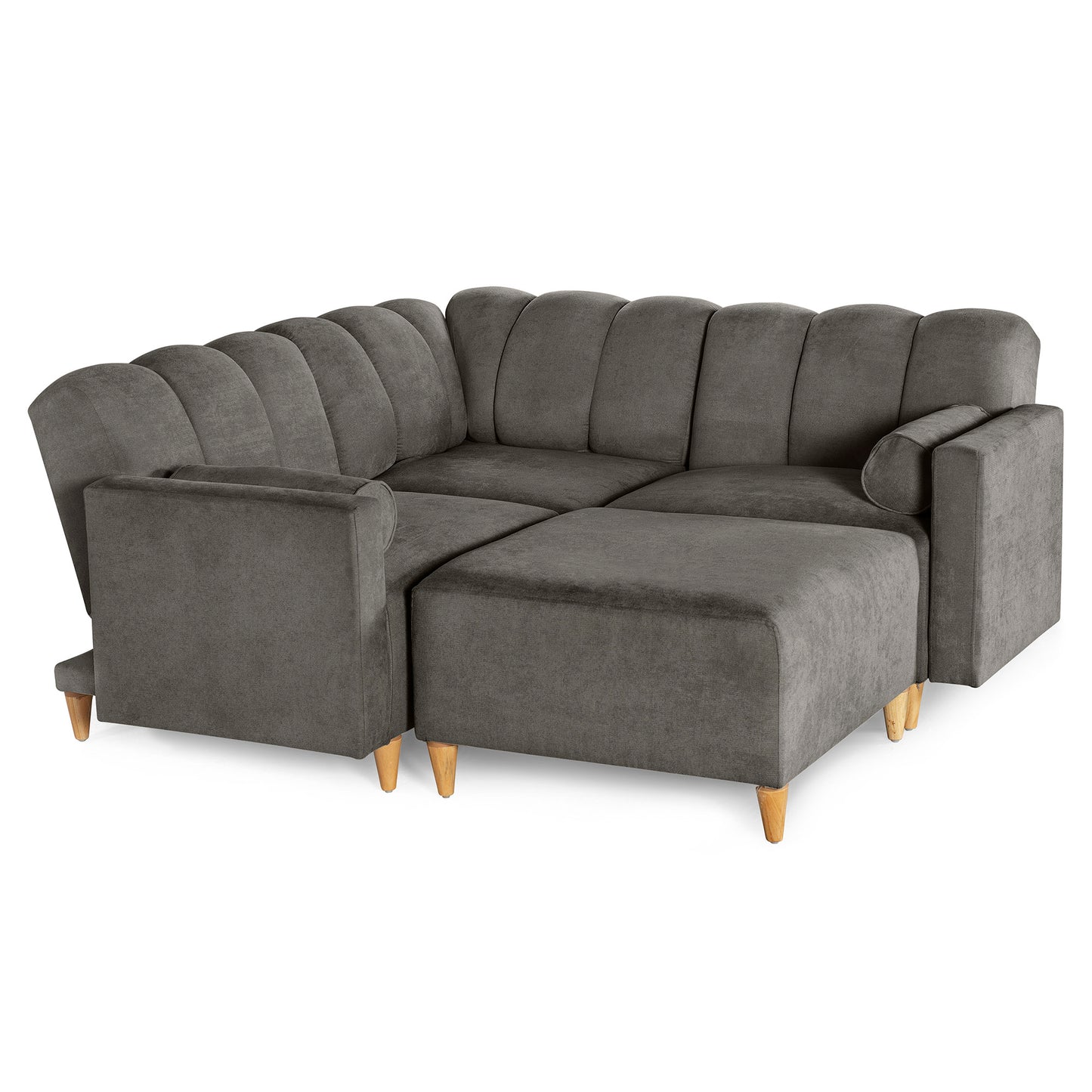 Sala Modular Kieran de 4 modulos Color Oxford