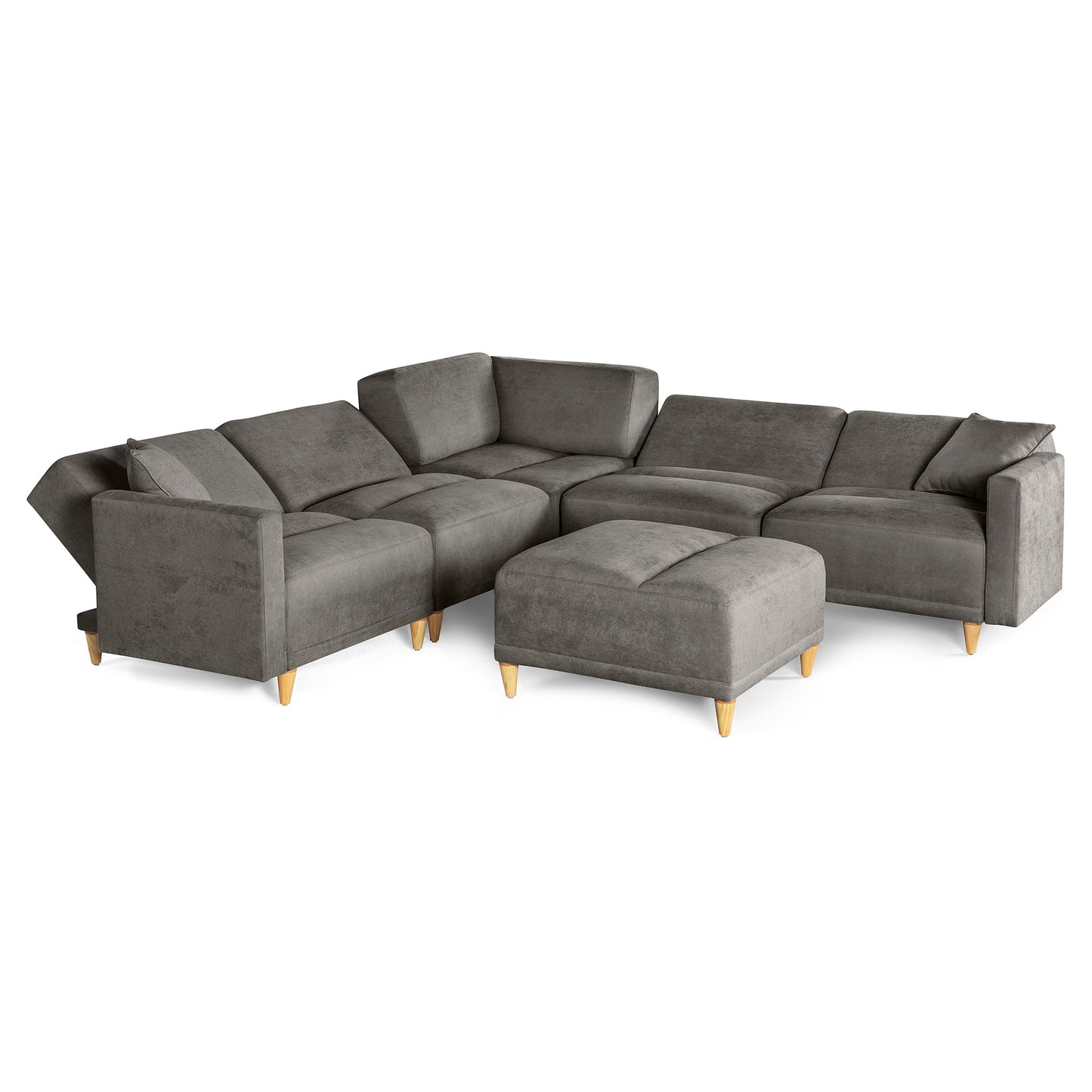 Sala modular Avalon de 6 modulos Color Oxford