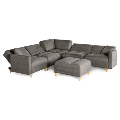 Sala modular Avalon de 6 modulos Color Oxford