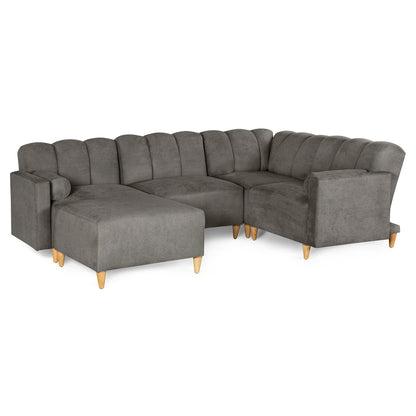 Sala Modular Kieran de 5 modulos Color Oxford