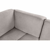 Sala modular Avalon de 5 modulos Color Gris Claro