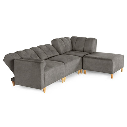 Sala Modular Kieran de 4 modulos Color Oxford