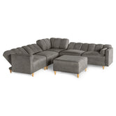 Sala Modular Kieran de 6 modulos Color Oxford