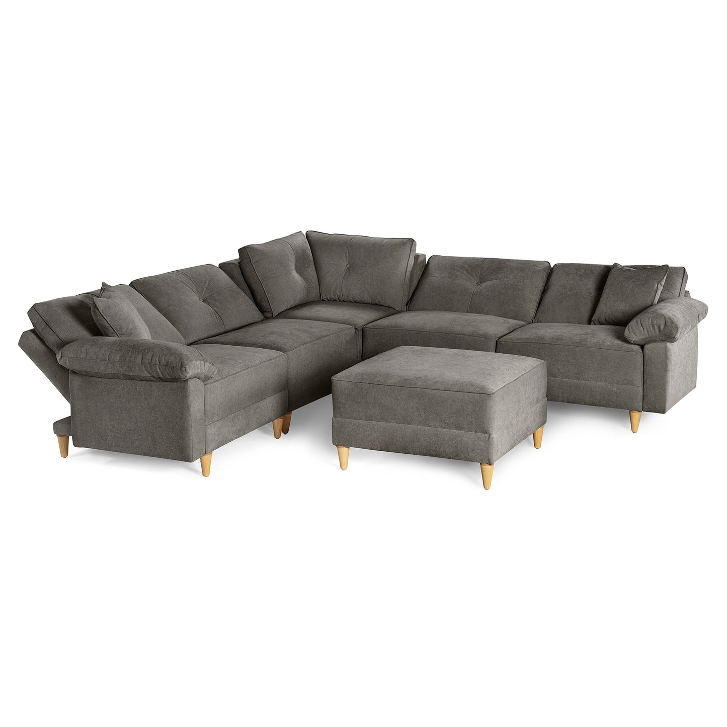 Sala Modular Maristella De 6 modulos Color Oxford