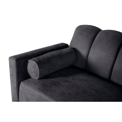 Sala Modular Kieran de 6 modulos Color Negro
