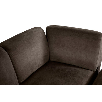 Sala Modular de 6 modulos Zavian Color Chocolate