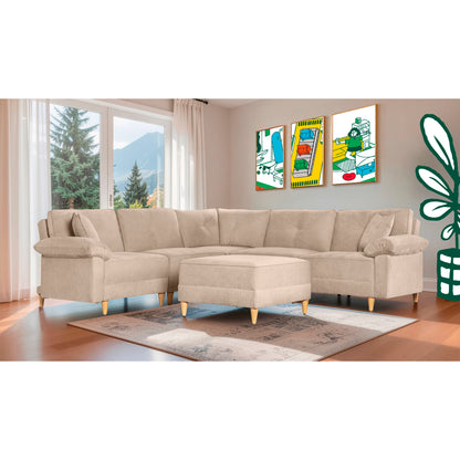 Sala Modular Maristella De 6 modulos Color Arena