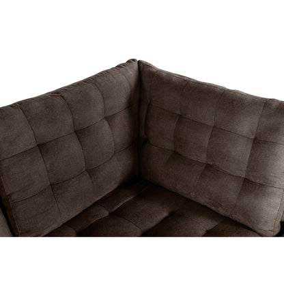 Sala Modular Godric de 4 modulos Color Chocolate