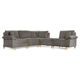 Sala Modular Maristella de 5 modulos Color Oxford