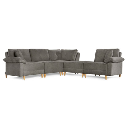 Sala Modular Maristella de 5 modulos Color Oxford