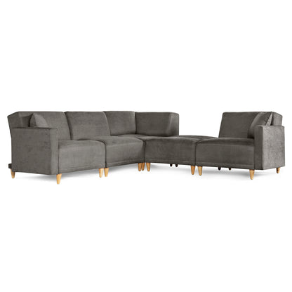 Sala modular Avalon de 5 modulos Color Oxford