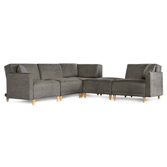 Sala modular Avalon de 5 modulos Color Oxford