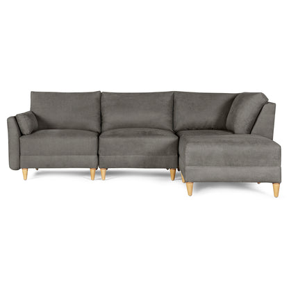 Sala modular Everyn 4 modulos Color Oxford
