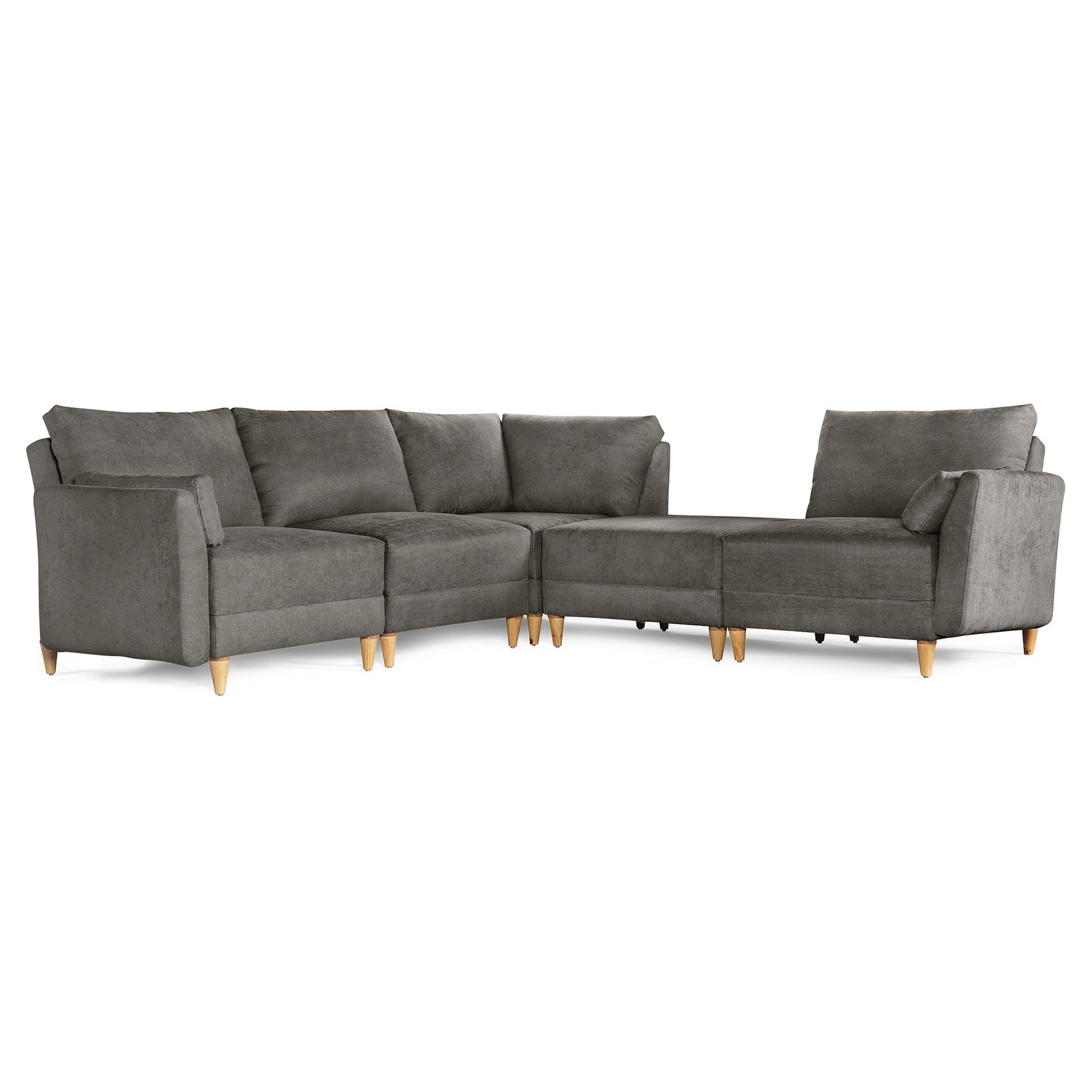 Sala modular Everyn de 5 modulos Color Oxford