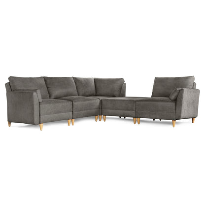 Sala modular Everyn de 5 modulos Color Oxford