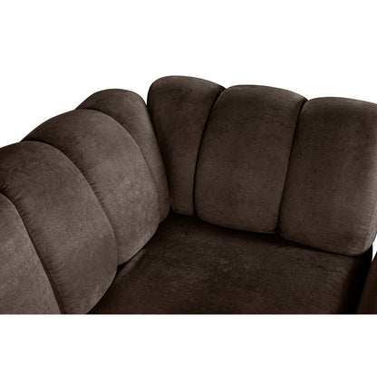 Sala Modular Kieran de 4 modulos Color Chocolate