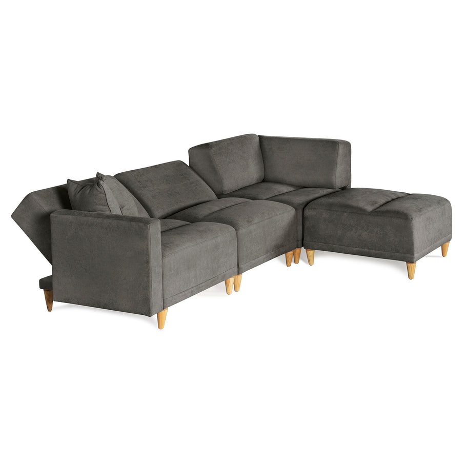 Sala modular Avalon de 4 modulos Color Oxford