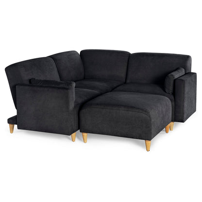 Sala Modular de 4 modulos Zavian Color Negro