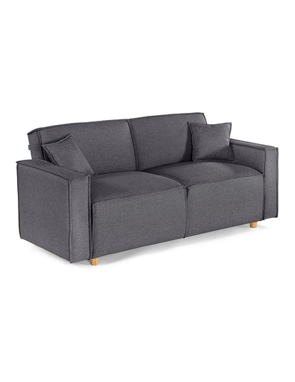 Sofá Cama Abbot Reclinable 3 Posiciones Magic Gris Oxford