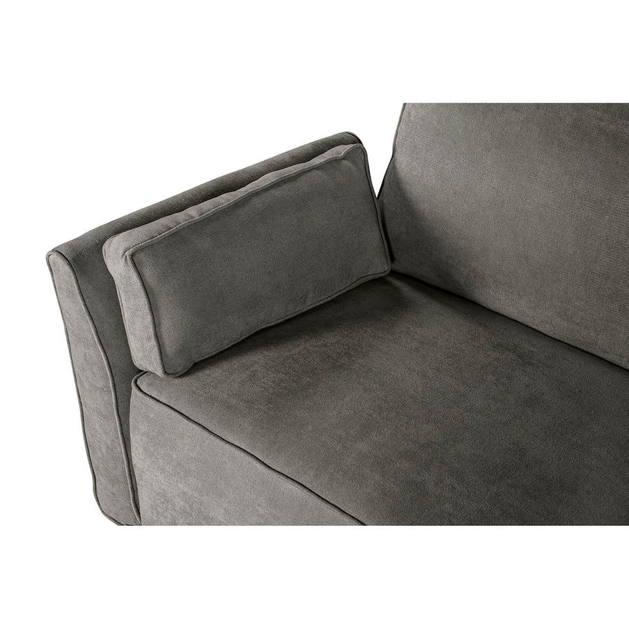 Sala De 4 Modulos Makora Morelli Memory Foam Oxford Chenil Respaldo Reclinable De 3 Posiciones