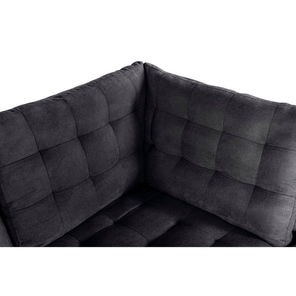 Sala Modular Godric de 6 modulos Color Negro