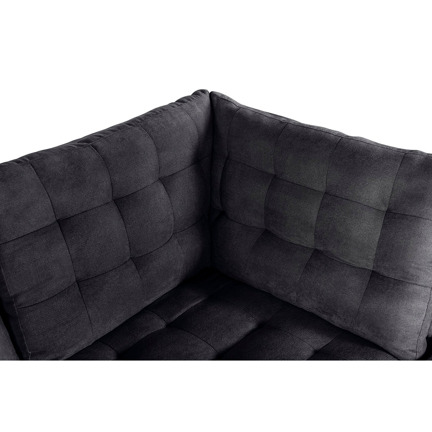 Sala Modular Godric de 5 modulos Color Negro
