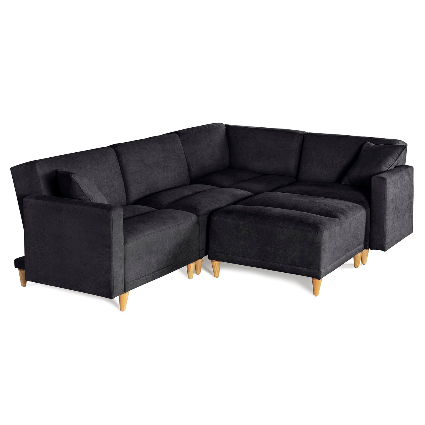 Sala modular Avalon de 5 modulos Color Negro