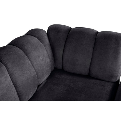 Sala Modular Kieran de 6 modulos Color Negro
