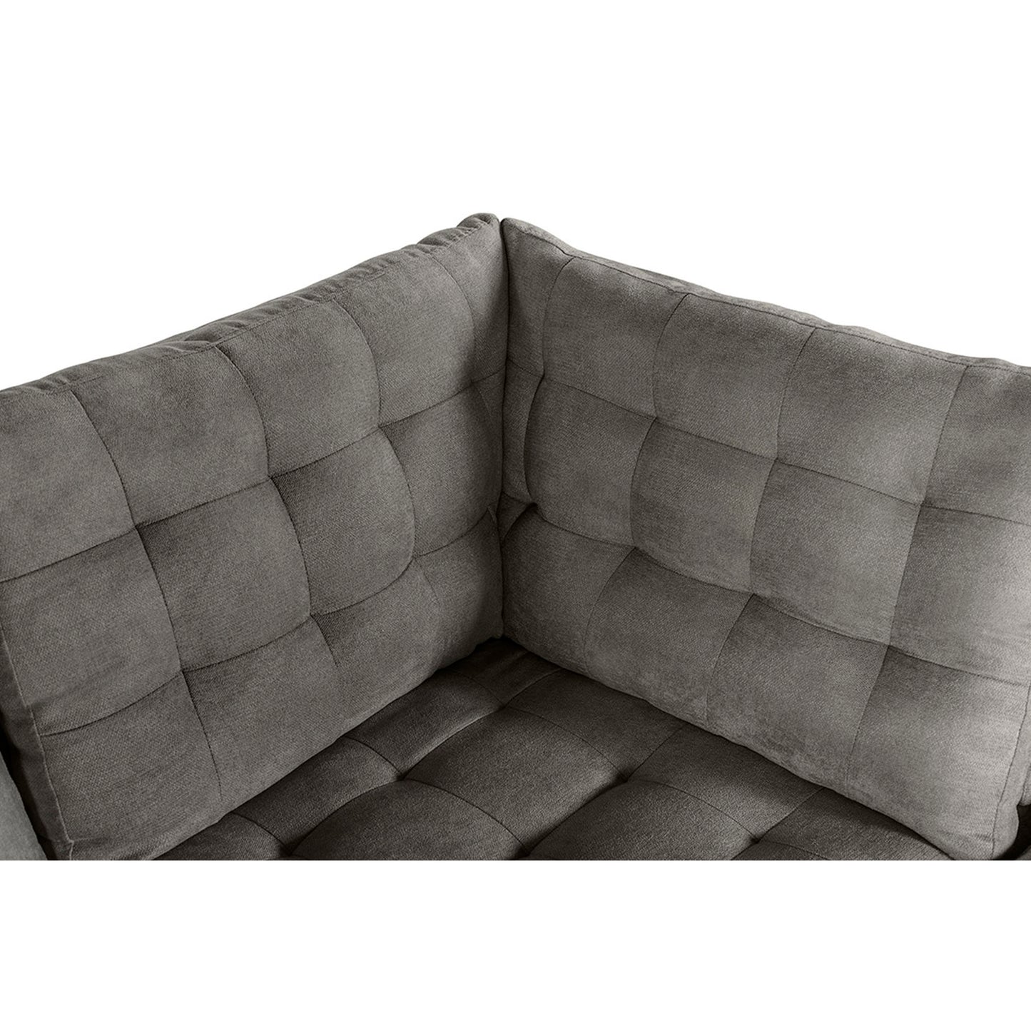 Sala Modular Godric de 4 modulos Color Gris Oxford