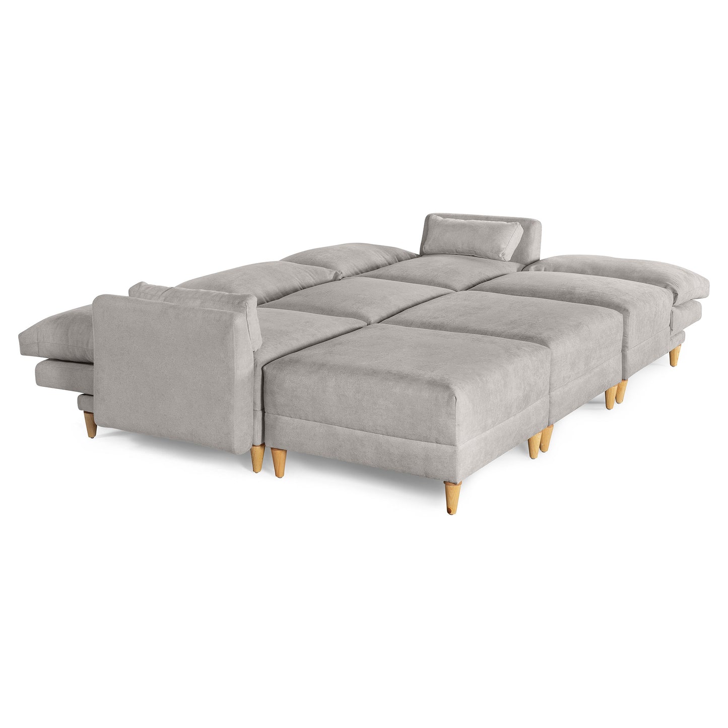 Sala modular Everyn de 6 modulos Color Grey