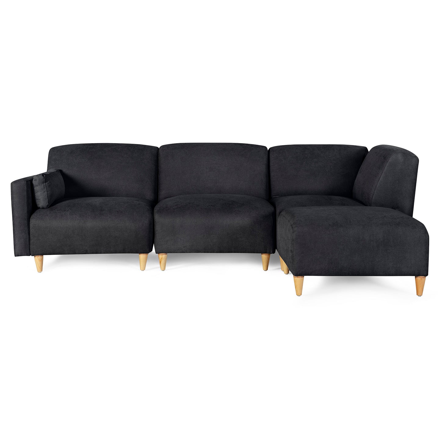 Sala Modular de 4 modulos Zavian Color Negro